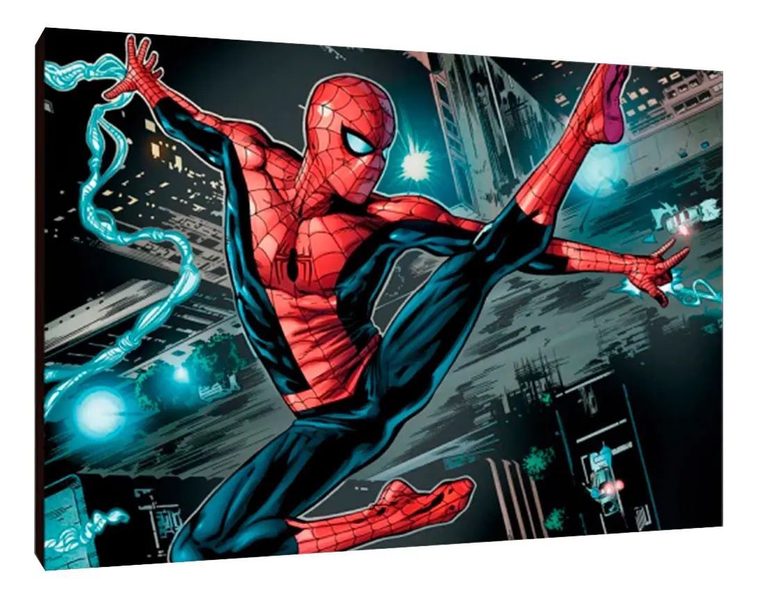Cuadros Poster Superheroes Spider Man S 15x20 (dmn (14)) Negro