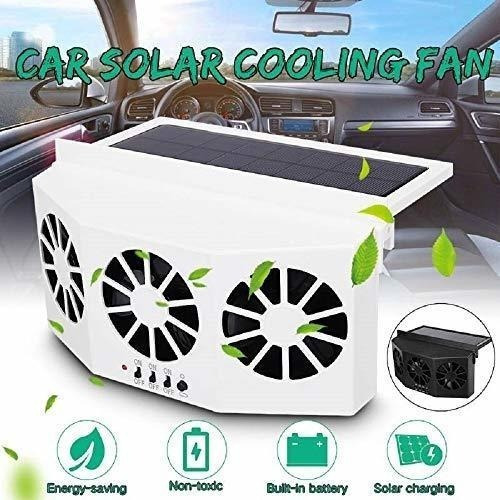 Ventilador De Escape Solar Car Gill Cooler Car Aut Foto 6