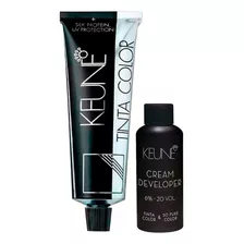 Tinta Keune Color 60ml + Ox Cream Dev 20vol 6% 60ml