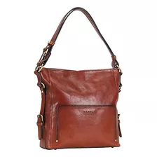 Banuce Vintage Full Grains Cuero Italiano Hobo Bolsos Para M