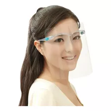 Óculos De Proteção Facial Com Máscara* Acrílica Transparente