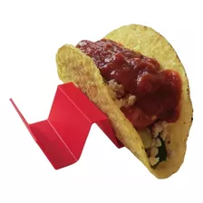 Kit 12 Suportes Porta Taco Mexicanos Duplo Buritos Tortilla