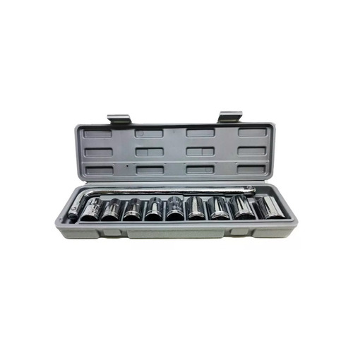 Caja Set Juego De Tubos 10 Piezas 1/2 10 A 24 Llave Curva
