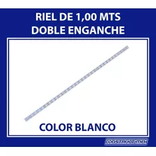 Pack 5 Mensula 27cm Y 1 Riel 100cm Doble Enganche