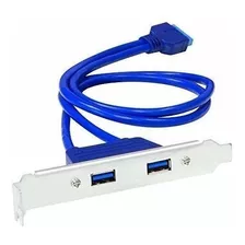 Cable De Soporte Pci De Doble Puerto Kingwin Usb 3.0 Con Enc