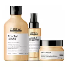 Kit Absolut Repair Reparação Serie Expert (3 Produtos)