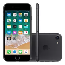  Smartphone iPhone 7 32 Gb Preto Original Com Garantia E Nf