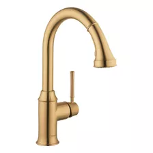 Hansgrohe Talis C Gold - Grifo De Cocina De Arco Alto, Gri.