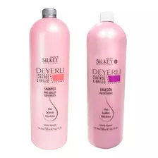 Shampoo Para Cabellos Equilibrados + Emulsión Deyerli Silkey