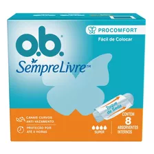 Absorvente Interno O.b. Procomfort Super 8 Unidades