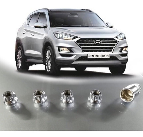 Birlos De Seguridad Hyundai Tucson 2016-2021 Acero Solido Foto 2