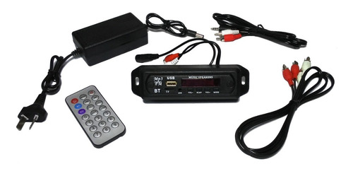 Modulo Usb Con Bluetooth Y Control Remoto - Para Usar A 220v