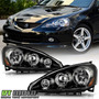 Par Faros Negro Interior Acura Rsx Type-s 2005 All