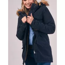 Campera Mujer De Gabardina