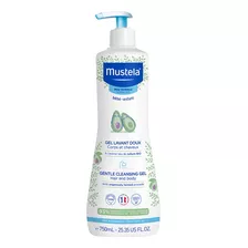 Gel De Banho Lavante Mustela Bébé Suave Corpo E Cabelo 750ml