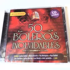 2 Cd 50 Boleros Inolvidables Lucho Gatica, Antonio Prieto