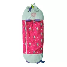 Sleeping Bag Y Almohada De Unicornio Para Niños 140x50 Cm