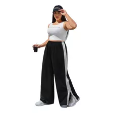 Pantalon Deportivo Shein De Mujer Con Cintura Elástica