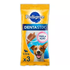 Bifinho Cães Raças Peq Denta Stix Com 3 Unid Pedigree 45g