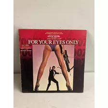 Lp James Bond 007 For Your Eyes Only Soundtrack 1981