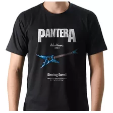 Camiseta Camisa Rock Banda Pantera Dimebag Darrell Algodão