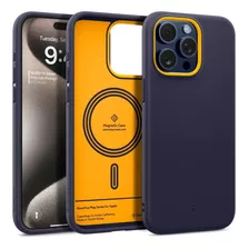 Funda Diverbox Para iPhone 15 Pro Max/silicona/arándano