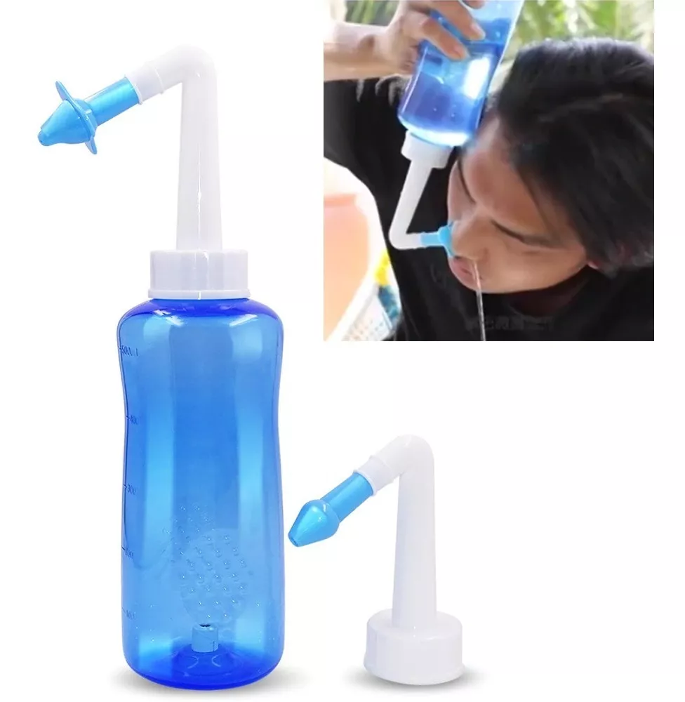 Higienizador Nasal Lavador De Nariz Limpeza Eficiente 300ml