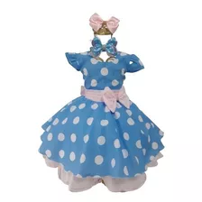 Vestido Galinha Pintadinha Luxo Rosa, Infantil