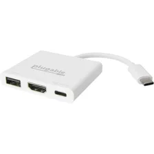 Plugable Usb 3.1 Gen 2 Type-c Mini Dock With Hdmi, Usb 3.0 &