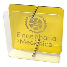 Escultura Mesa Escritório Simbolo Engenharia Mecânica