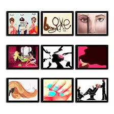 20 Placas Decorativas Salão De Beleza Manicure Cabelereira