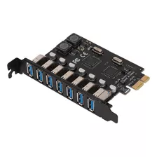 Pcie To Usb 3.0 Placa De Expansão 5gbps Alta Velocidade 4a P