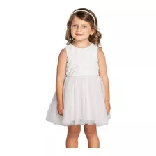 Vestido Infantil Festa Batizado Bebe Casamento Aniversário B