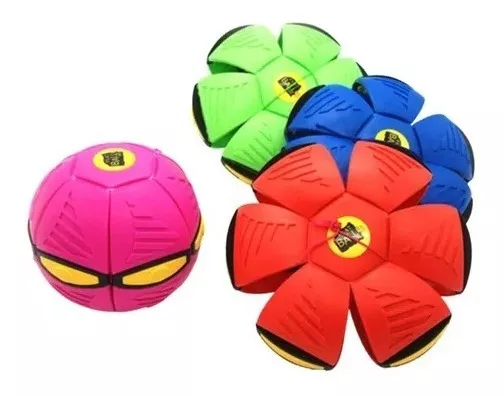 Pelota Mágica Disco Ball Balon Frisbee Con Luz Juguete 