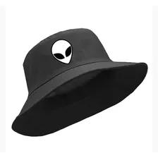 Boné Chapéu Bucket Hat New Cap Estampa Alien