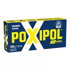 Poxipol® - Soldadura Plástica - 10 Min Metálico - 108g/70ml