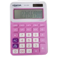 Calculadora Exaktus Ex-20r Rosa