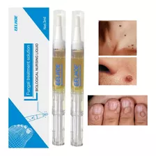 2 Unid Elimina Verruga Papiloma Lunar Rostro Cuerpo Genital