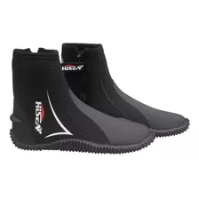 Botas De Buceo De Neopreno De 5 Mm Con Cremallera Lateral Pa