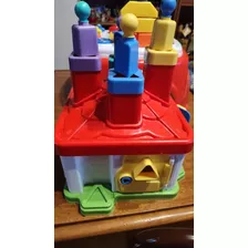 Juego Didactico Figuras De Encastre Casita Alegre 