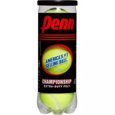 Bolas De Tenis Penn Paquete 3 Pelotas Presurizadas High Alti