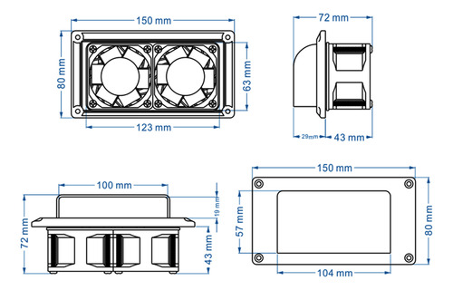 Accesorios Para Ventiladores De Escape Caravan Ventilator Rv Foto 5