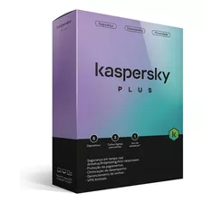 Kaspersky Antivírus Plus 5 Dispositivos 1 Ano