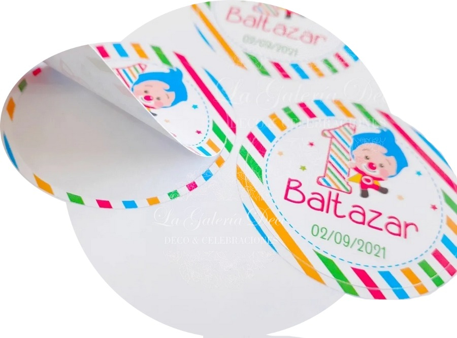 3 Planchas Stickers Etiquetas Personalizados Troqueladas