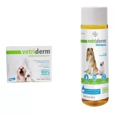 Shampoo Vetriderm De 350 Ml + 1 Jabón Vetriderm De 100grs