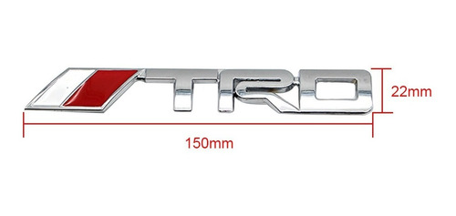 Trd Parrilla Metal Emblema Toyota-camry, Corolla, Scion, Cel Foto 2
