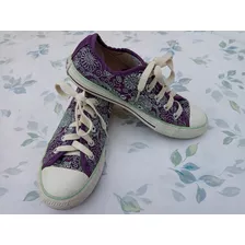 Zapatillas Violeta All Star Converse Originales T33