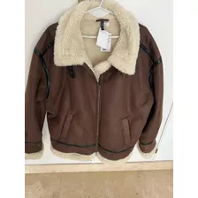 Campera De Corderito H&m Nueva Sin Uso