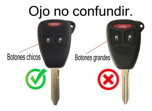 Carcasa Llave Chrysler Town\u0026country Dodge Grand Caravan 3bot Foto 2