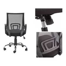 Silla Ejecutiva De Oficina Regulable Base Metálica